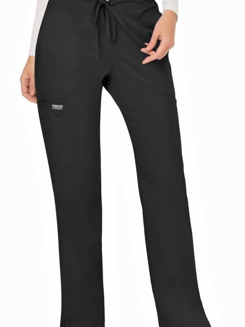 Cherokee Modern Classic Straight Leg Black Size L tall NWT